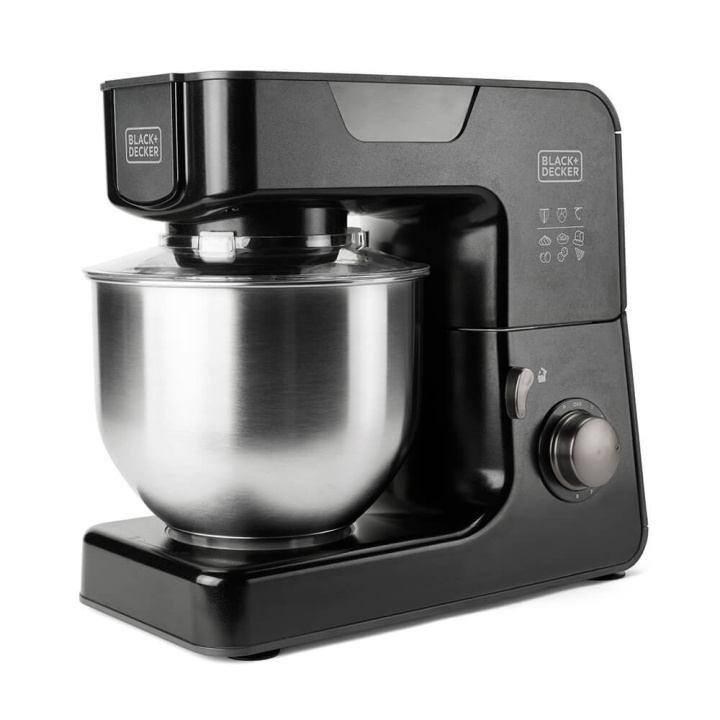 BLACK+DECKER Köksmaskin 1000W Svart i gruppen HJEM, HUS OG HAGE / Husholdningsapparater / Matprosessorer og kjøkkenassistenter / Kjøkkenassistenter og tilbehør hos TP E-commerce Nordic AB (C01486)