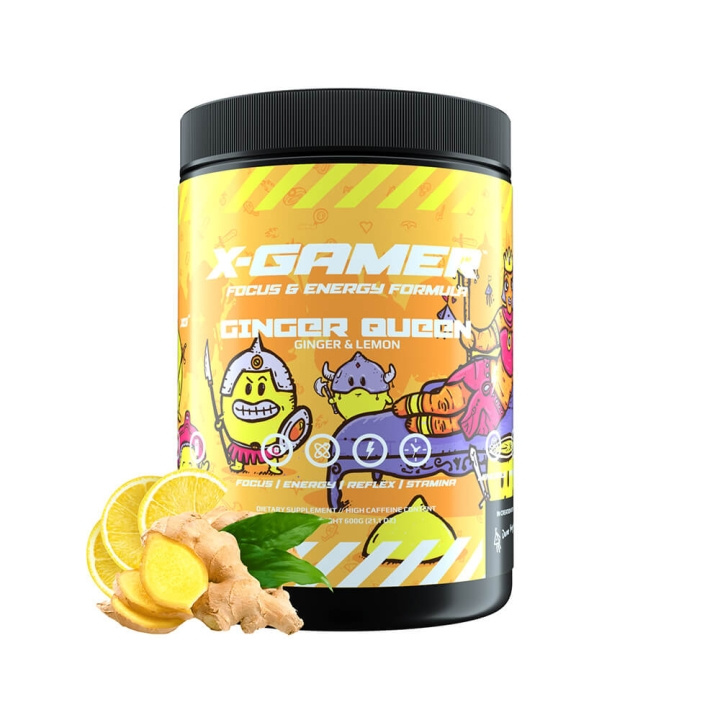 X-Gamer X-Tubz Ginger Queen 600g i gruppen Datautstyr / GAMING / Energidrikke for gamere hos TP E-commerce Nordic AB (C01568)