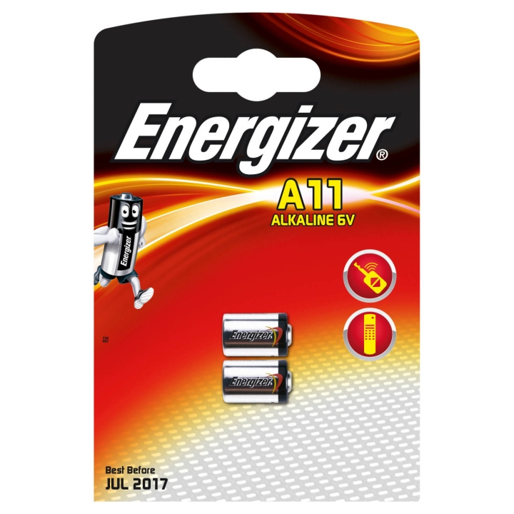 Energizer Batteri A11/E11A Alkaline 2-pak i gruppen Elektronikk / Batterier & Ladere / Batterier / Andre hos TP E-commerce Nordic AB (C01583)