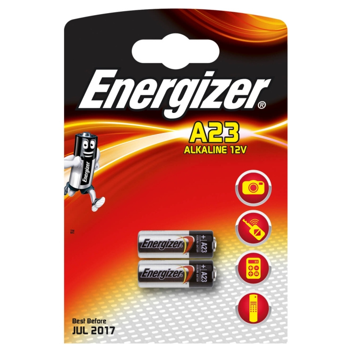 Energizer Batteri A23/E23A Alkaline 2-pak i gruppen Elektronikk / Batterier & Ladere / Batterier / Andre hos TP E-commerce Nordic AB (C01584)