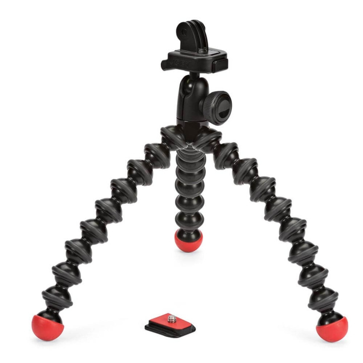 JOBY Stativ GorillaPod Action Svart/Grå i gruppen SPORT, FRITID & HOBBY / Action kameraer og tilbehør / Tilbehør til actionkamera hos TP E-commerce Nordic AB (C01595)