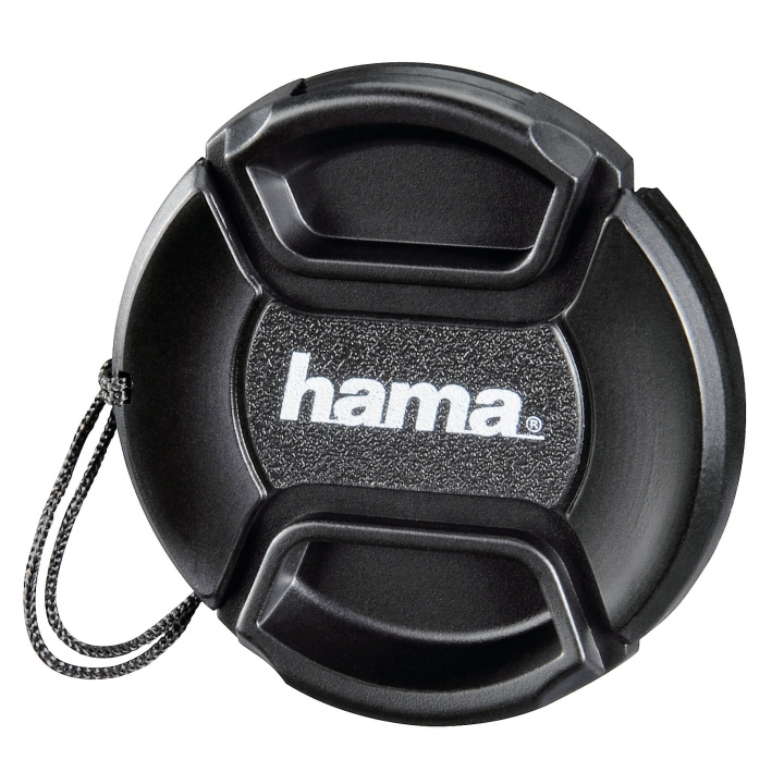 HAMA Objektivlokk Smart-Snap 46mm. med snor i gruppen Elektronikk / Foto og video / Fotograferingsutstyr / Annet hos TP E-commerce Nordic AB (C01666)