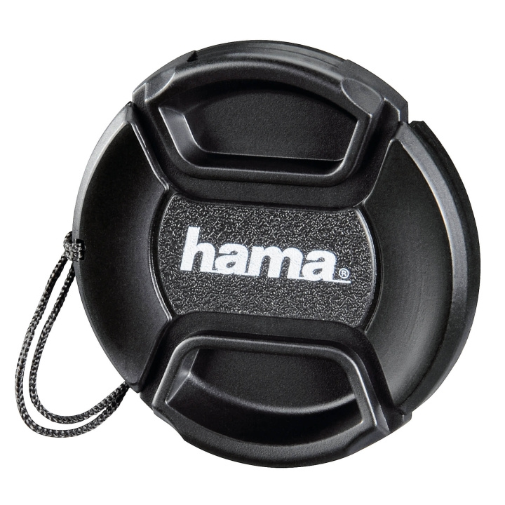 HAMA Objektivlokk Smart-Snap 72mm. med snor i gruppen Elektronikk / Foto og video / Fotograferingsutstyr / Annet hos TP E-commerce Nordic AB (C01673)
