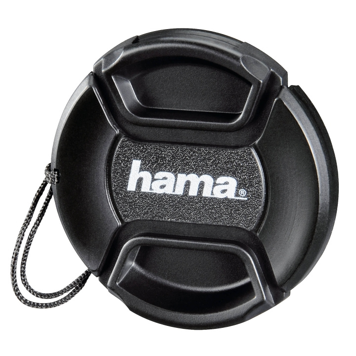 HAMA Objektivlokk Smart-Snap 82mm. med snor i gruppen Elektronikk / Foto og video / Fotograferingsutstyr / Annet hos TP E-commerce Nordic AB (C01675)