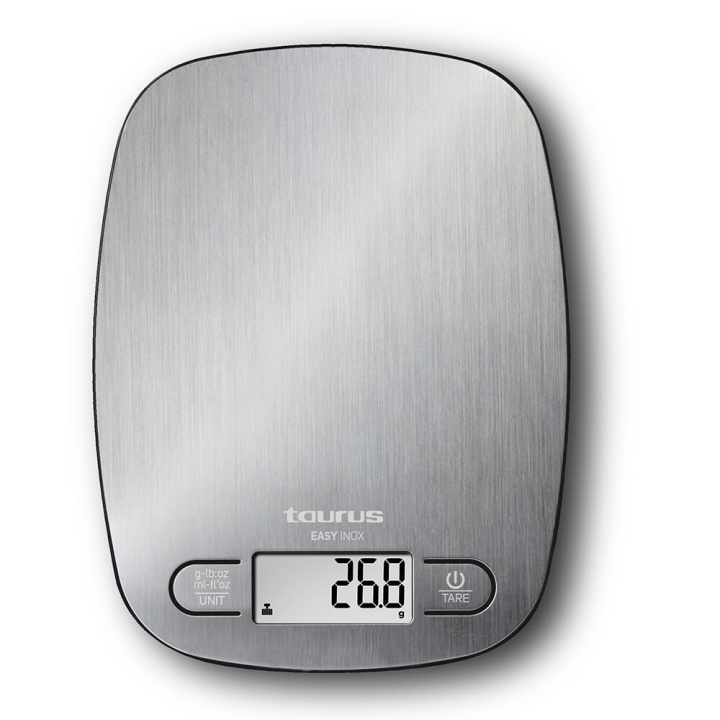 Taurus Kitchen Scale Stainless Steel i gruppen HJEM, HUS OG HAGE / Kjøkkenutstyr / Kjøkken Scales hos TP E-commerce Nordic AB (C01756)