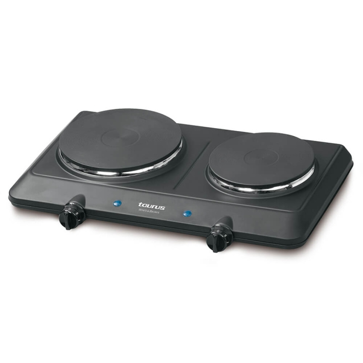 Taurus Electric Cooker Double 2250W i gruppen HJEM, HUS OG HAGE / Husholdningsapparater / Benkkomfyrer og kokeplater hos TP E-commerce Nordic AB (C01764)