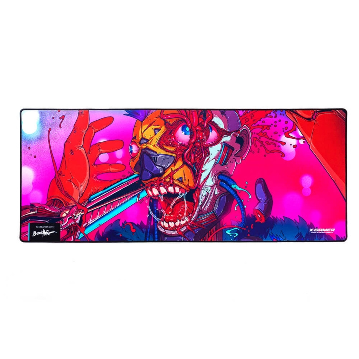X-GAMER Musematte Cyber Bot 1100x450 i gruppen Datautstyr / GAMING / Musematter hos TP E-commerce Nordic AB (C01797)