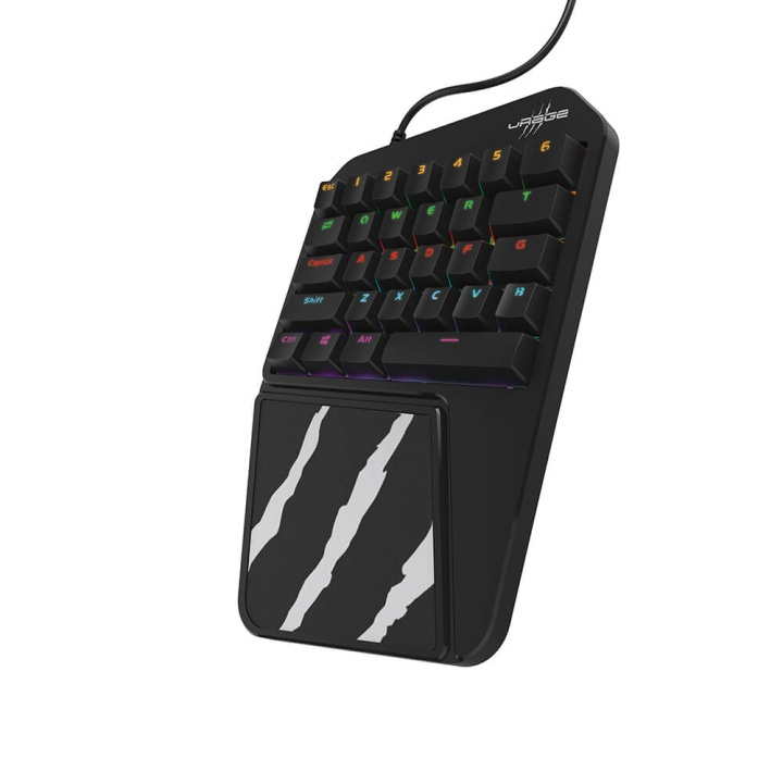 Urage Mobilt Gaming Tastatur Enhånds i gruppen Datautstyr / GAMING / Tastatur hos TP E-commerce Nordic AB (C01806)