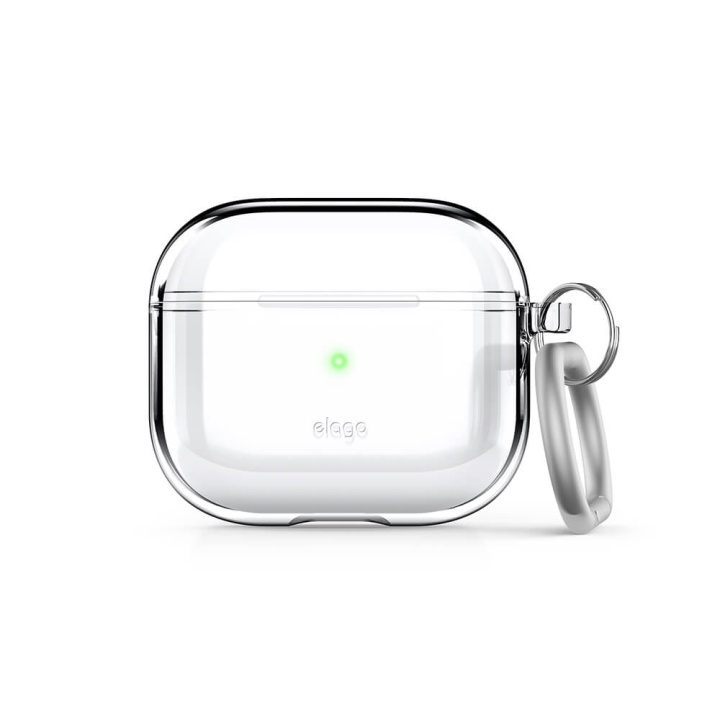 elago AirPods 3 Beskyttende TPU-Etui Transparent i gruppen Elektronikk / Lyd & Bilde / Hodetelefoner & Tilbehør / Tilbehør hos TP E-commerce Nordic AB (C01823)