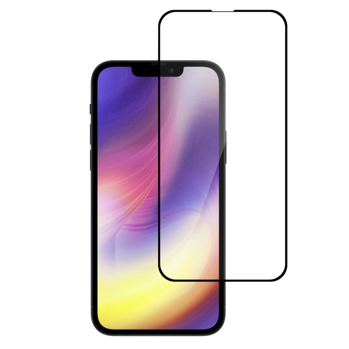 Champion Skjermbeskytter iPhone 13 mini Svart i gruppen SMARTTELEFON & NETTBRETT / Mobilbeskyttelse / Apple / iPhone 13 Mini / Skjermbeskyttelse hos TP E-commerce Nordic AB (C01837)
