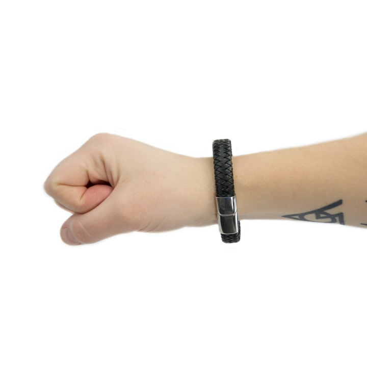 Armband Mr Leather P1228 i gruppen SPORT, FRITID & HOBBY / Tilbehør / Annet tilbehør hos TP E-commerce Nordic AB (C01934)