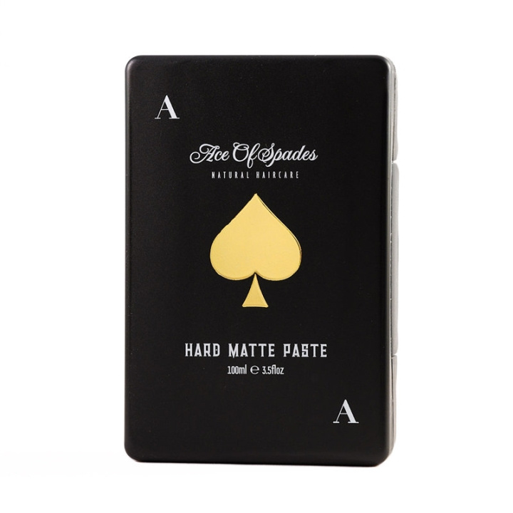 Ace of Spades Natural Haircare Hard Matte Paste 100ml i gruppen HELSE OG SKJØNNHET / Hår & styling / Hårstyling / Hårvoks hos TP E-commerce Nordic AB (C01952)