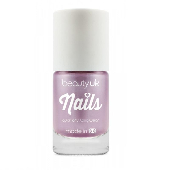 Beauty UK Candy Pearl Nail Polish - Lilac i gruppen HELSE OG SKJØNNHET / Manikyr/pedikyr / Neglelakk hos TP E-commerce Nordic AB (C02034)