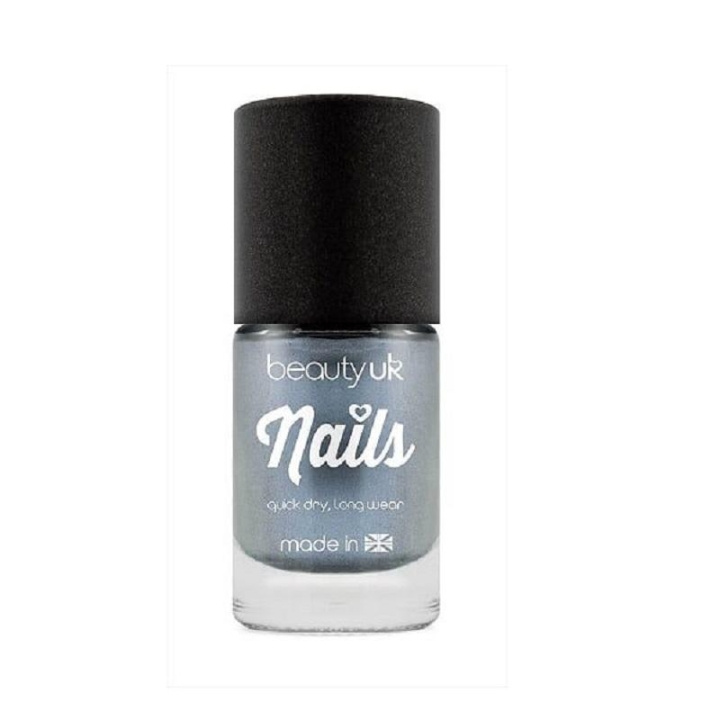 Beauty UK Chrome Nail Polish - Blå i gruppen HELSE OG SKJØNNHET / Manikyr/pedikyr / Neglelakk hos TP E-commerce Nordic AB (C02035)