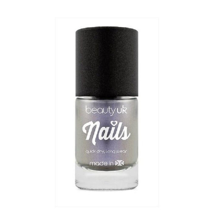 Beauty UK Chrome Nail Polish - Silver i gruppen HELSE OG SKJØNNHET / Manikyr/pedikyr / Neglelakk hos TP E-commerce Nordic AB (C02038)