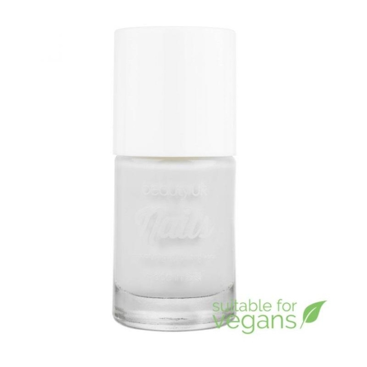 BeautyUK Beauty UK Neglelakk nr. 2 - White Out i gruppen HELSE OG SKJØNNHET / Manikyr/pedikyr / Neglelakk hos TP E-commerce Nordic AB (C02048)