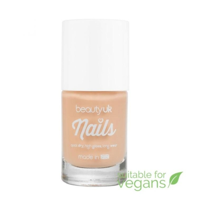 Beauty UK Nail Polish no.3 - Lets Hit The Peach i gruppen HELSE OG SKJØNNHET / Manikyr/pedikyr / Neglelakk hos TP E-commerce Nordic AB (C02049)
