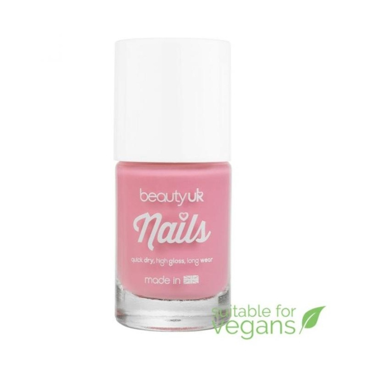 BeautyUK Beauty Uk No.8 - Pretty In Pink i gruppen HELSE OG SKJØNNHET / Manikyr/pedikyr / Neglelakk hos TP E-commerce Nordic AB (C02052)