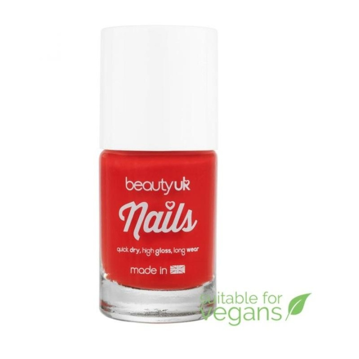 Beauty UK Nail Polish no.15 - Coral Burst i gruppen HELSE OG SKJØNNHET / Manikyr/pedikyr / Neglelakk hos TP E-commerce Nordic AB (C02055)