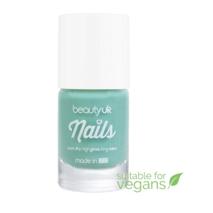 Beauty UK Nail Polish no.25 - Forest Jade i gruppen HELSE OG SKJØNNHET / Manikyr/pedikyr / Neglelakk hos TP E-commerce Nordic AB (C02070)