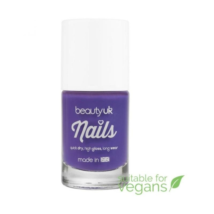 Beauty UK Nail Polish no.17 - Purple Pizazz i gruppen HELSE OG SKJØNNHET / Manikyr/pedikyr / Neglelakk hos TP E-commerce Nordic AB (C02071)