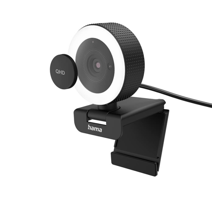 Hama Webcam C-800 Pro Ring Light i gruppen Datautstyr / Datamaskin Tilbehør / Webkamera hos TP E-commerce Nordic AB (C02185)