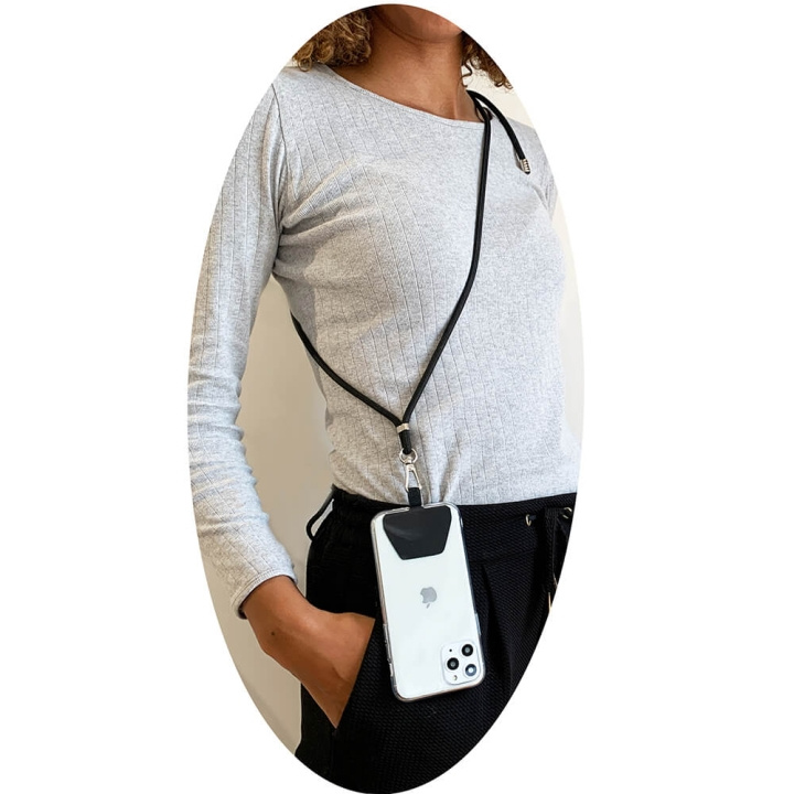 Onsala Neck Strap Universal Svart i gruppen SMARTTELEFON & NETTBRETT / Annet tilbehør / Annet hos TP E-commerce Nordic AB (C02241)