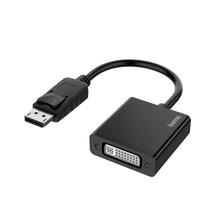 Hama Adapter Multimedia DisplayPort-DVI 4K i gruppen Datautstyr / Kabler og adaptere / DisplayPort / Adaptere hos TP E-commerce Nordic AB (C02261)