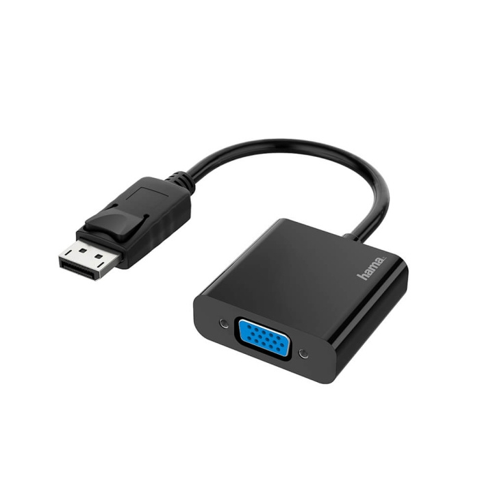 Hama Adapter Multimedia DisplayPort-VGA Full-HD 1080p i gruppen Datautstyr / Kabler og adaptere / DisplayPort / Adaptere hos TP E-commerce Nordic AB (C02262)