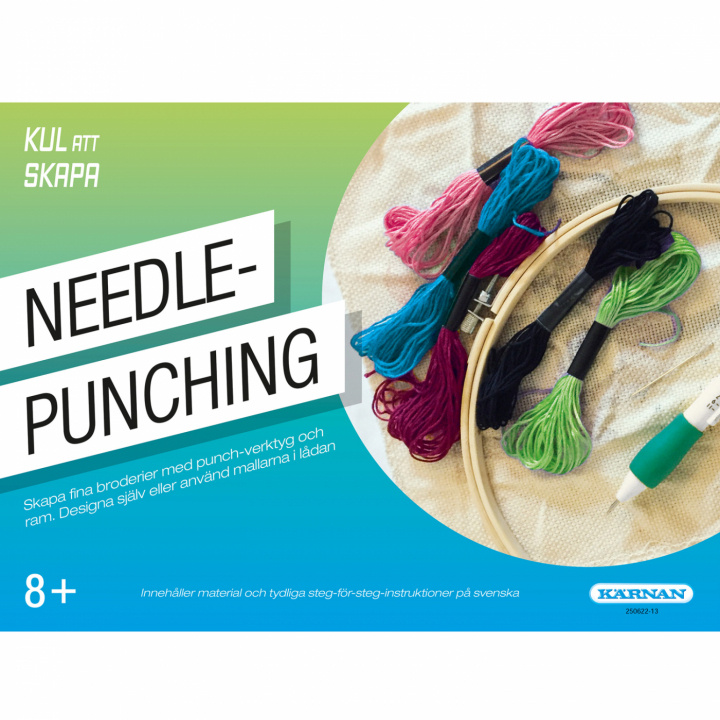 Kärnan Kul att skapa needle punching i gruppen LEKER, BARN OG BABY / Leker / Håndtverk hos TP E-commerce Nordic AB (C02287)