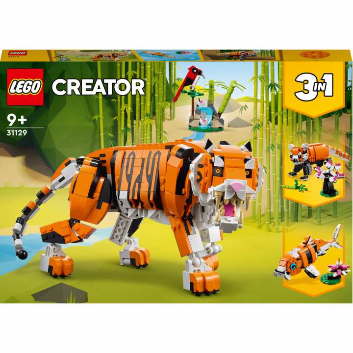 Lego Skaperen - Majestetisk tiger 31129 i gruppen LEKER, BARN OG BABY / Leker / Byggeleker / Lego hos TP E-commerce Nordic AB (C02289)