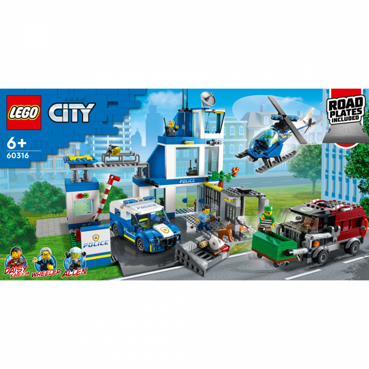 Lego City Police - Polisstation i gruppen LEKER, BARN OG BABY / Leker / Byggeleker / Lego hos TP E-commerce Nordic AB (C02308)