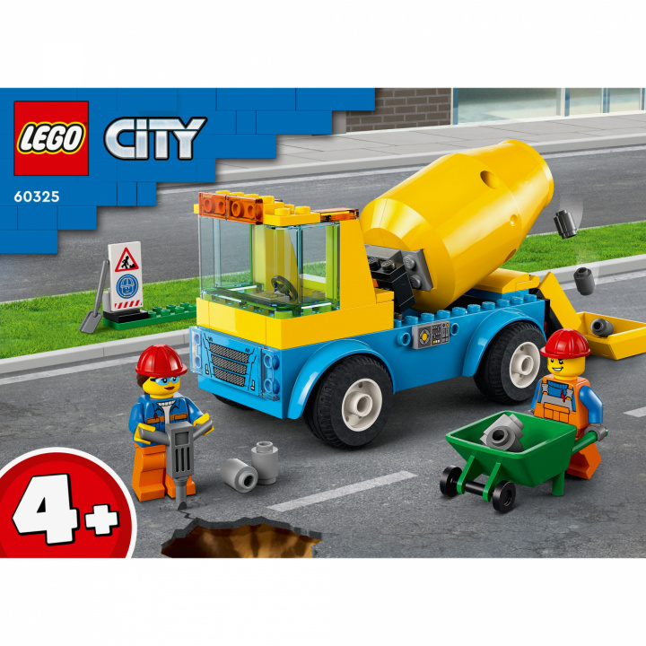 Lego City Great Vehicles - Sementblander 60325 i gruppen LEKER, BARN OG BABY / Leker / Byggeleker / Lego hos TP E-commerce Nordic AB (C02314)