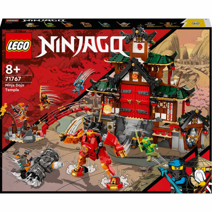 Lego Ninjago - Ninja Dojo-tempelet 71767 i gruppen LEKER, BARN OG BABY / Leker / Byggeleker / Lego hos TP E-commerce Nordic AB (C02325)