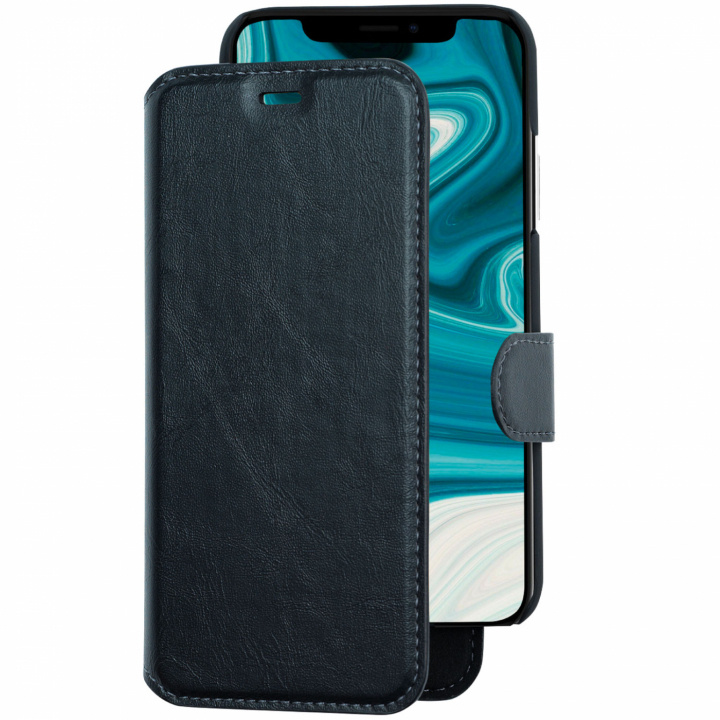 Champion 2-i-1 Slim Wallet Case iPhone 12/12 Pro i gruppen SMARTTELEFON & NETTBRETT / Mobilbeskyttelse / Apple / iPhone 12 / Flippdeksel hos TP E-commerce Nordic AB (C02345)