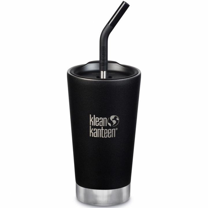 Klean Kanteen Insulated Tumbler 473ml, Shale Black i gruppen SPORT, FRITID & HOBBY / Friluftsliv / Termoser og flasker hos TP E-commerce Nordic AB (C02377)