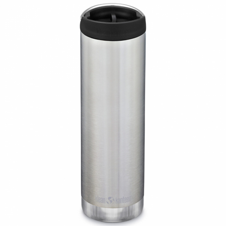 Klean Kanteen TKWide 592ml (Wide Cafè Cap)Brushed Stainless i gruppen SPORT, FRITID & HOBBY / Friluftsliv / Termoser og flasker hos TP E-commerce Nordic AB (C02381)