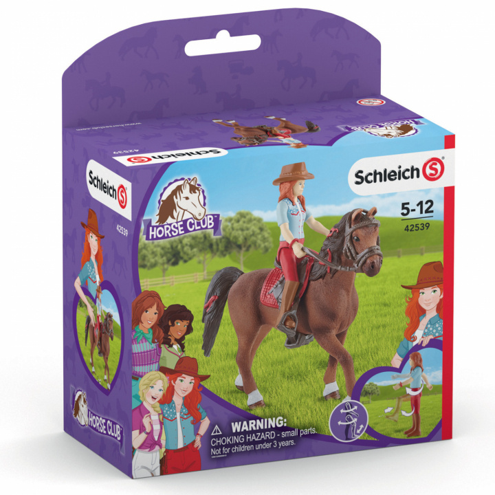 Schleich Horse Club Hannah & Cayenne i gruppen LEKER, BARN OG BABY / Leker / Figurer & miniatyrer hos TP E-commerce Nordic AB (C02406)