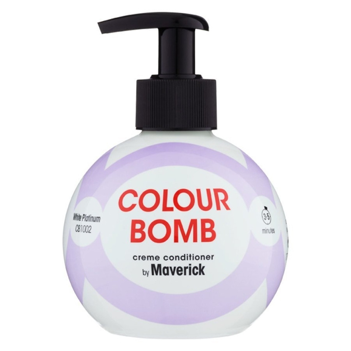 Colour Bomb - White Platinum 250ml i gruppen HELSE OG SKJØNNHET / Hår & styling / Hårpleie / Hårfarge / Hårfarge & Fargebombe hos TP E-commerce Nordic AB (C02471)