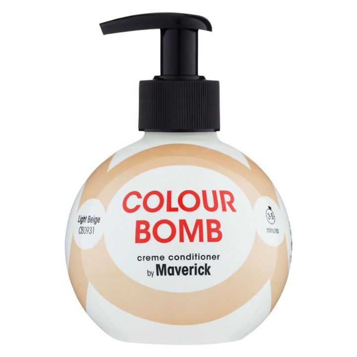 Colour Bomb - Light Beige 250ml i gruppen HELSE OG SKJØNNHET / Hår & styling / Hårpleie / Hårfarge / Hårfarge & Fargebombe hos TP E-commerce Nordic AB (C02472)