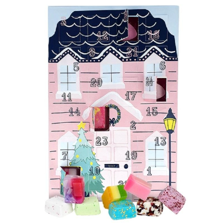 Bomb Cosmetics Santa Stop Here Adventskalender i gruppen HELSE OG SKJØNNHET / Gavesett / Gavesett for henne hos TP E-commerce Nordic AB (C02494)