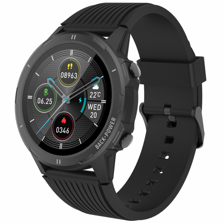 Denver Bluetooth Smart Watch med pulssensor, Svart i gruppen SPORT, FRITID & HOBBY / Smartwatch og Aktivitetsmålere / Smartwatches hos TP E-commerce Nordic AB (C02546)
