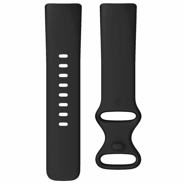 Fitbit Charge 5/6-armbånd svart (L) i gruppen SPORT, FRITID & HOBBY / Smartwatch og Aktivitetsmålere / Tilbehør hos TP E-commerce Nordic AB (C02732)