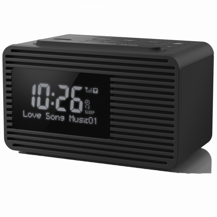 Panasonic Klokkeradio DAB+/USB i gruppen Elektronikk / Lyd & Bilde / Hjemmekino, HiFi og bærbar / Radio & Vekkerklokker / Klokke Radio hos TP E-commerce Nordic AB (C02754)