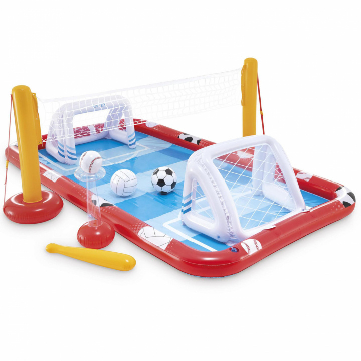 Intex Action Sports Play Center 3,25mx2,67mx1,02m i gruppen LEKER, BARN OG BABY / Uteleker / Badeleker hos TP E-commerce Nordic AB (C02775)