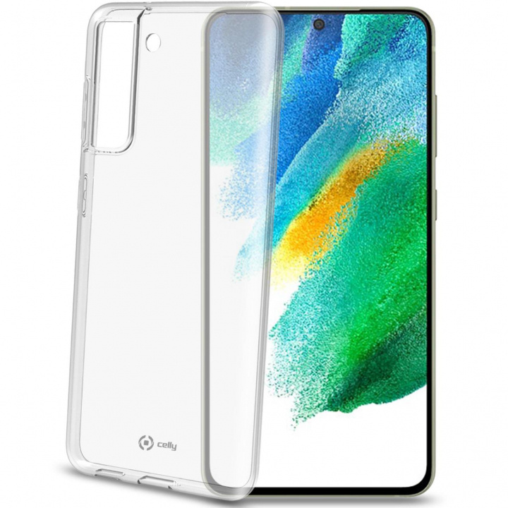 Celly Gelskin TPU-deksel Galaxy S21 FE 5G i gruppen SMARTTELEFON & NETTBRETT / Mobilbeskyttelse / Samsung hos TP E-commerce Nordic AB (C02915)