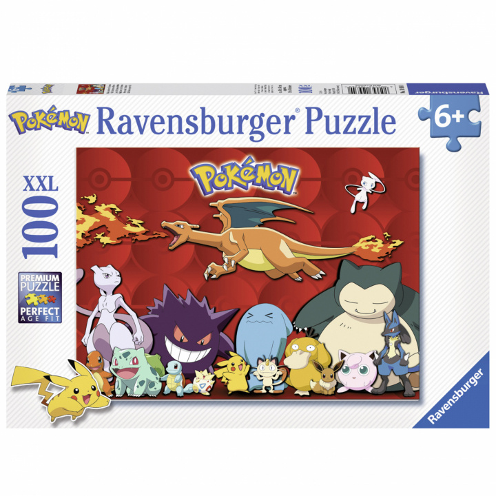 Ravensburger Min favoritt Pokémon 100p i gruppen LEKER, BARN OG BABY / Leker / Barnas puslespill hos TP E-commerce Nordic AB (C02923)