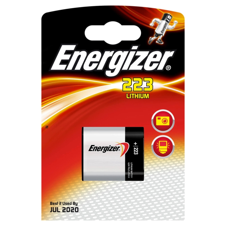 Energizer Batteri CR223 litium 1-pk i gruppen Elektronikk / Batterier & Ladere / Batterier / Andre hos TP E-commerce Nordic AB (C02957)