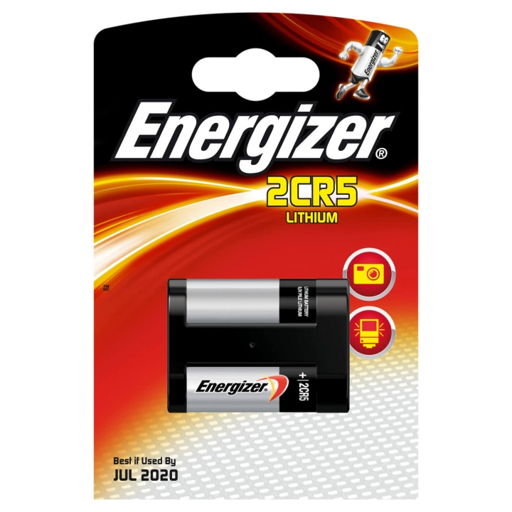 ENERGIZER Foto Lithium 2CR5 i gruppen Elektronikk / Batterier & Ladere / Batterier / Andre hos TP E-commerce Nordic AB (C02958)