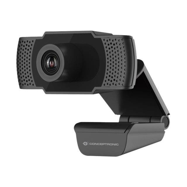 CONCEPTRONIC Webcamera Amdis 1080P HD Mikrofon i gruppen Datautstyr / Datamaskin Tilbehør / Webkamera hos TP E-commerce Nordic AB (C02982)